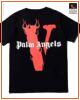 Vlone X Palm Angels Tee V Staple Black Red 80x100 1 - Vlone Shirt