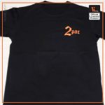 Vlone x Tupac Cross Black T Shirt Front - Vlone Shirt