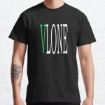 VLONE design in a Stretch style in lime green Classic T-Shirt RB2210 product Offical Vlone Merch