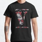 Vlone skulls and flowers Classic T-Shirt RB2210 product Offical Vlone Merch