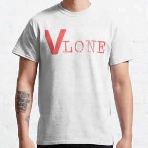 red vlone shirt  Classic T-Shirt RB2210 product Offical Vlone Merch